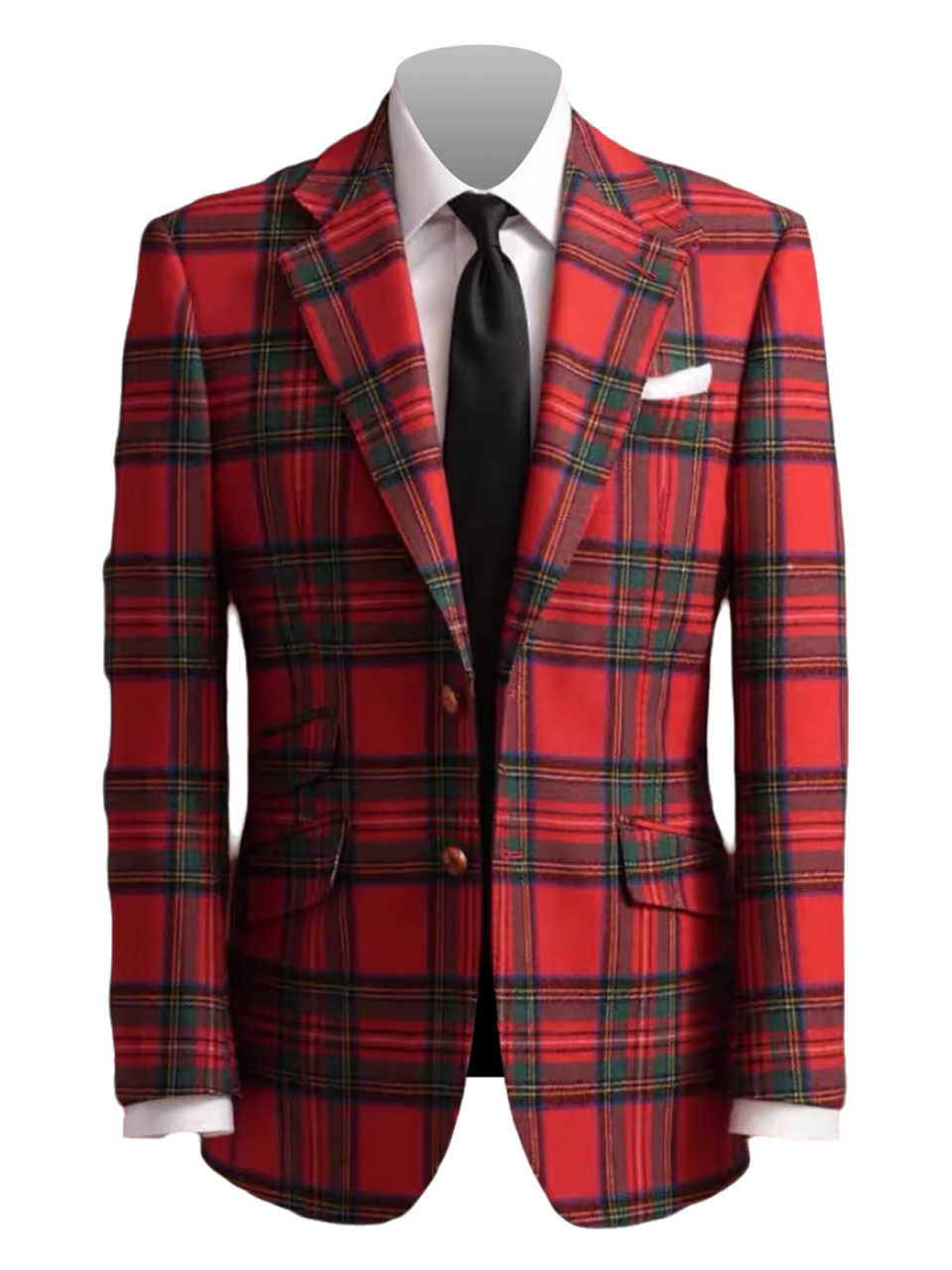 Men's Checked Tweed Suit Jacket, Christmas Tuxedo, Vintage Slim-Fit Wool-Blend Blazer, Ideal for Parties, Balls, Dinners and Weddings
