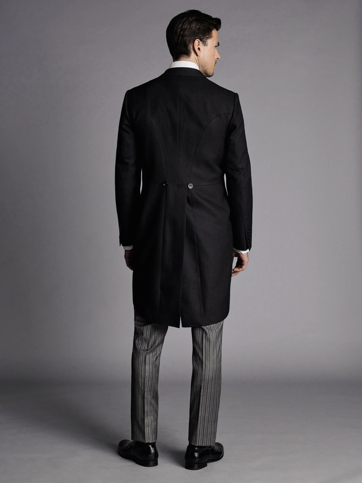 3 Pieces Men Morning Suit Wedding Tuxedo Slim Groomwear Blazer Vest Pants Sets Tailored Bridegroom Party Dinner Suit