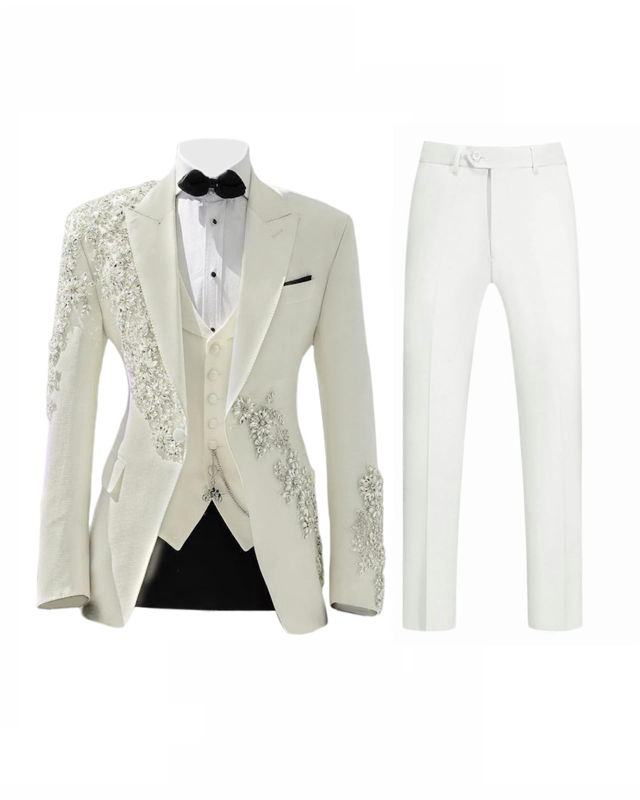 #color_White/White Pants