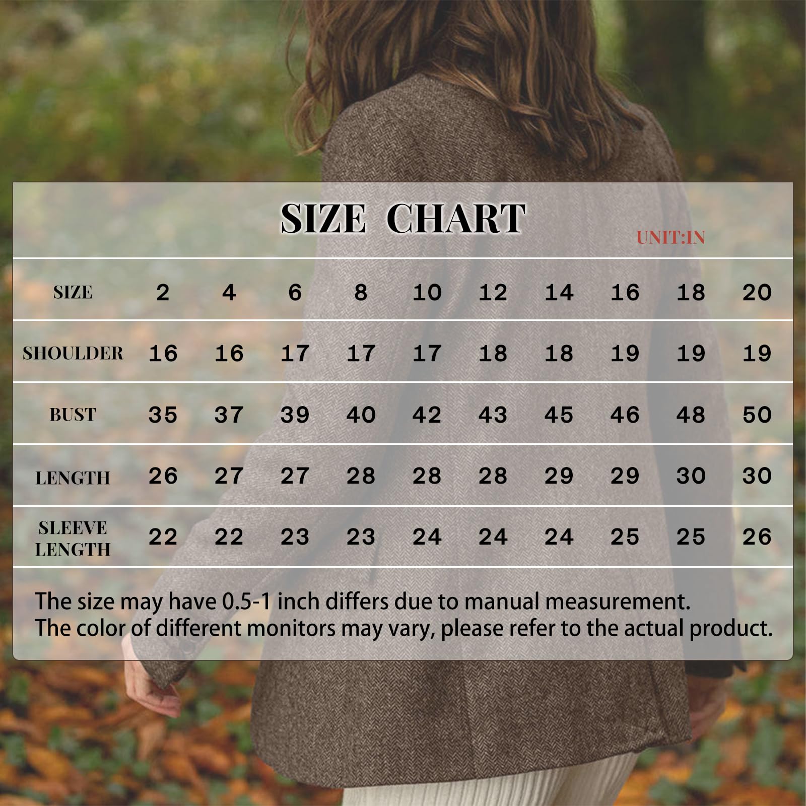 Women's Vintage Herringbone Blazer