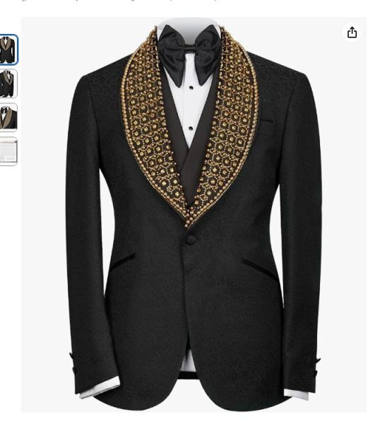 Spring 2026 Men's British Style Business Casual Three-Piece Suit Vest Trousers High-Density Jacquard Wedding Dress